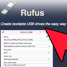 Как создать загрузочный USB в Rufus